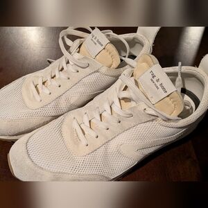 Rag & Bone White & Cream Women's Retro Sneakers Size EU 40/US 9-9.5